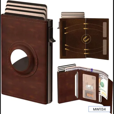 Midnight Crown Mens Wallet